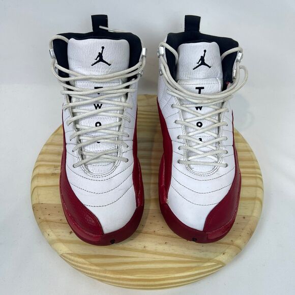 Air Jordan 12 Retro Cherry Size 6Y Men's7.5 Women's